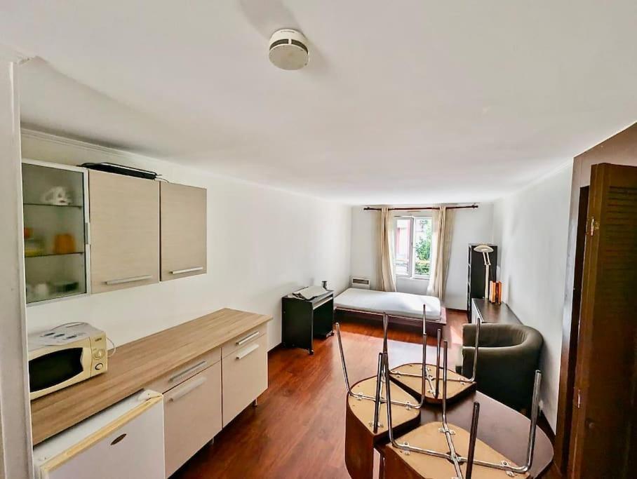 Studio Spacieux - Calme & Tout Equipe Avec Wifi Grenoble Bagian luar foto